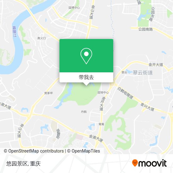 悠园景区地图