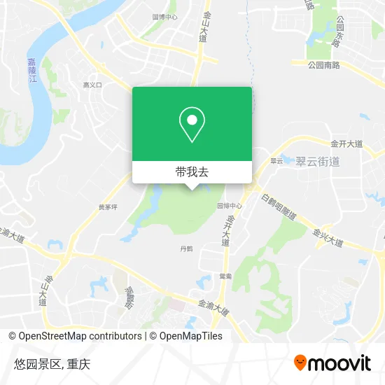 悠园景区地图