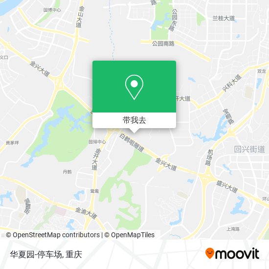 华夏园-停车场地图