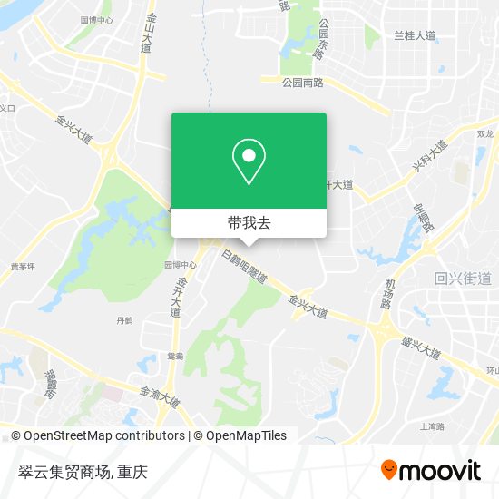 翠云集贸商场地图