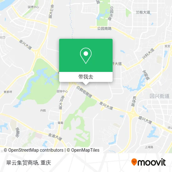 翠云集贸商场地图