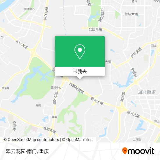 翠云花园-南门地图