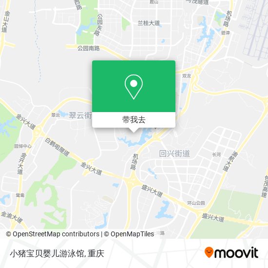 小猪宝贝婴儿游泳馆地图