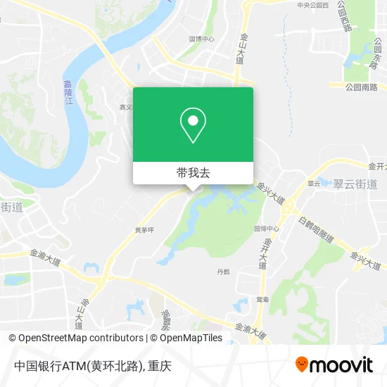 中国银行ATM(黄环北路)地图