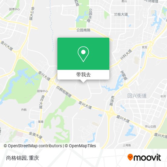 尚格锦园地图