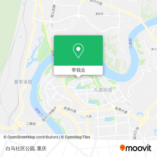白马社区公园地图