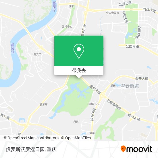 俄罗斯沃罗涅日园地图