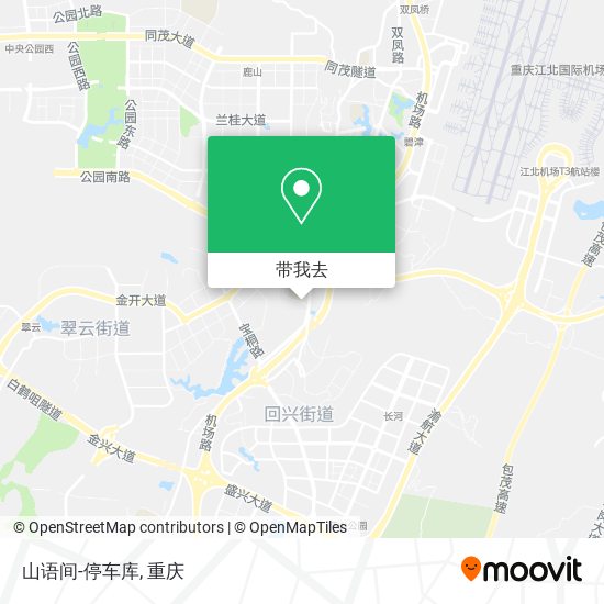 山语间-停车库地图