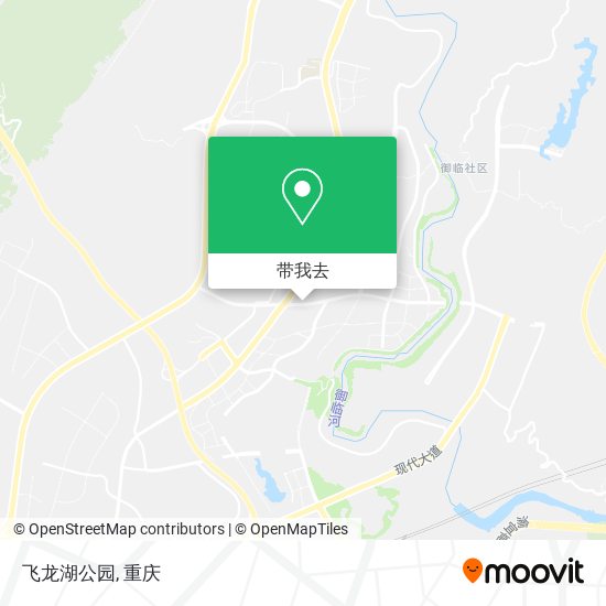 飞龙湖公园地图