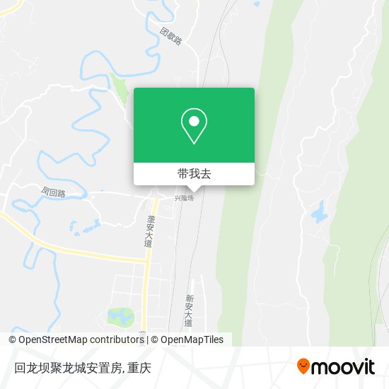 回龙坝聚龙城安置房地图
