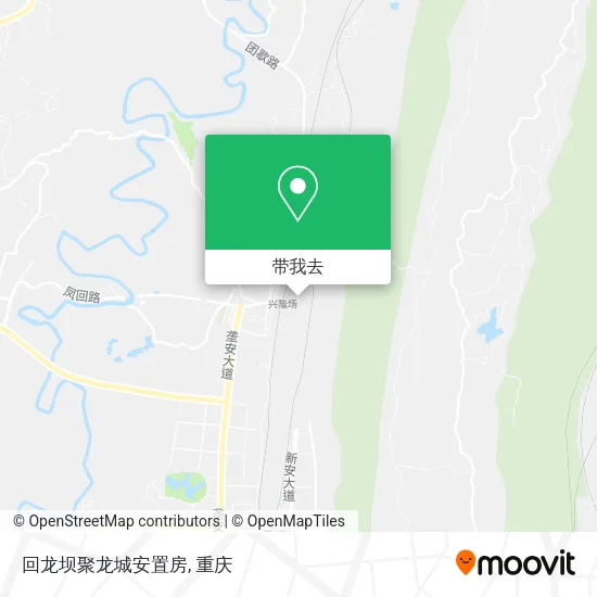 回龙坝聚龙城安置房地图