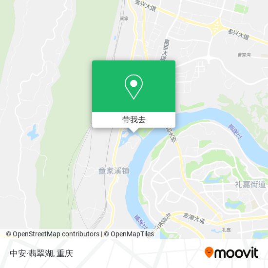 中安·翡翠湖地图