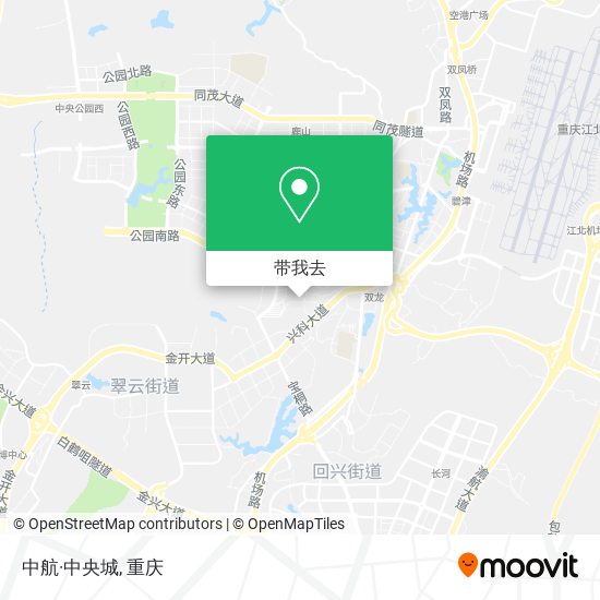 中航·中央城地图