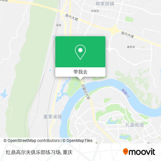 红鼎高尔夫俱乐部练习场地图