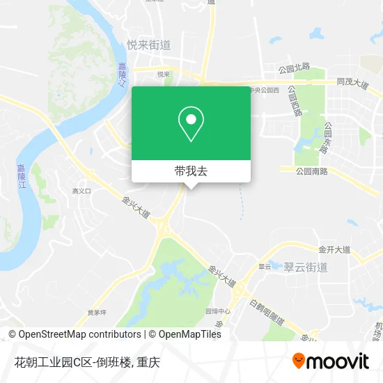 花朝工业园C区-倒班楼地图