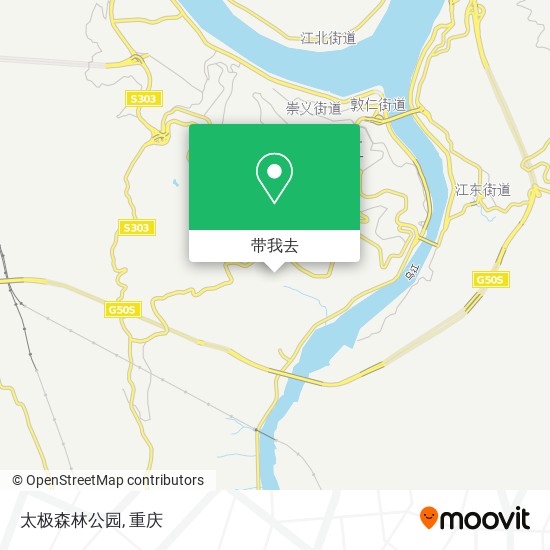 太极森林公园地图
