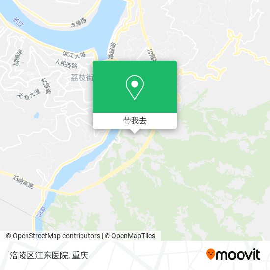涪陵区江东医院地图