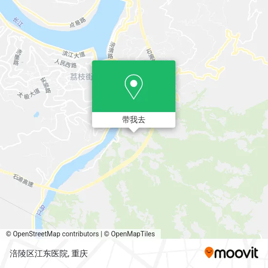 涪陵区江东医院地图