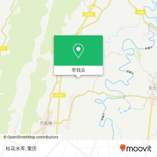 桂花水库地图