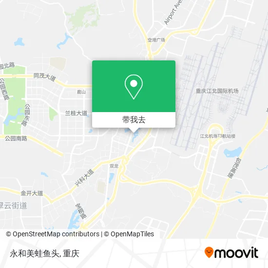 永和美蛙鱼头地图