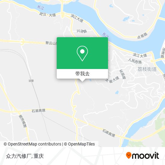 众力汽修厂地图