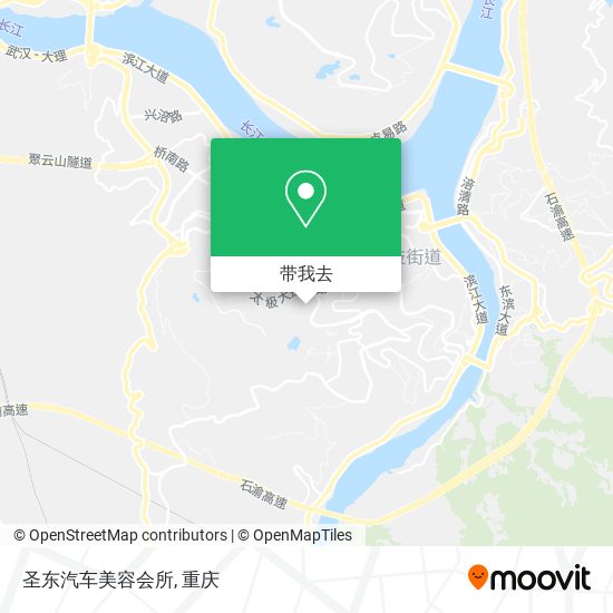圣东汽车美容会所地图