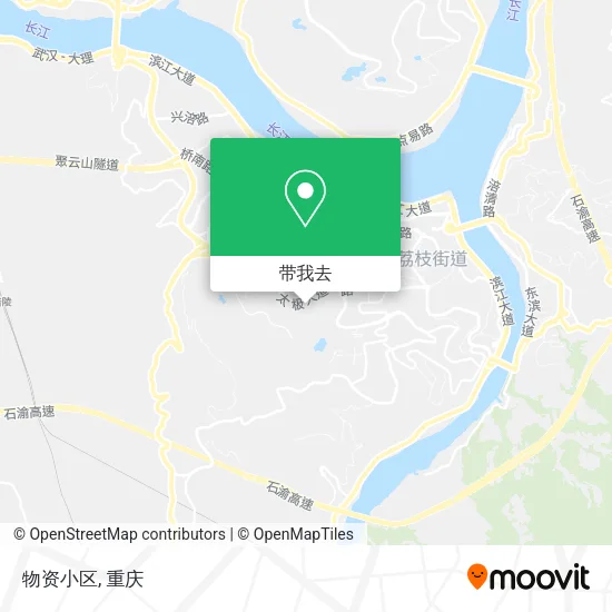 物资小区地图