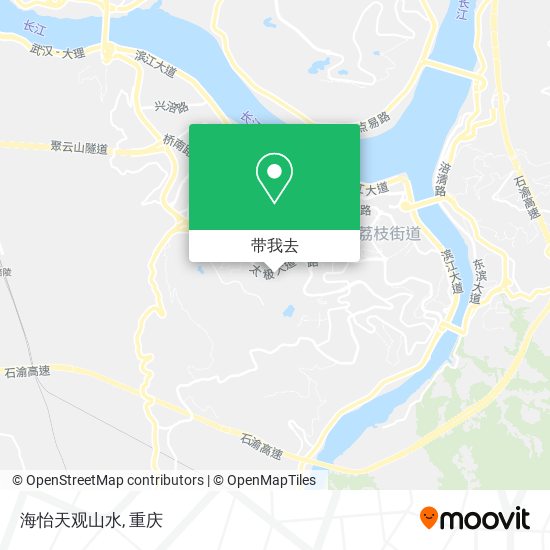 海怡天观山水地图