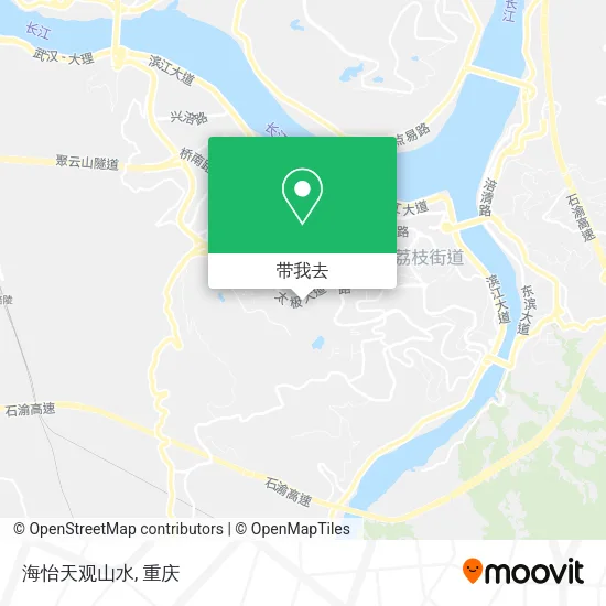 海怡天观山水地图