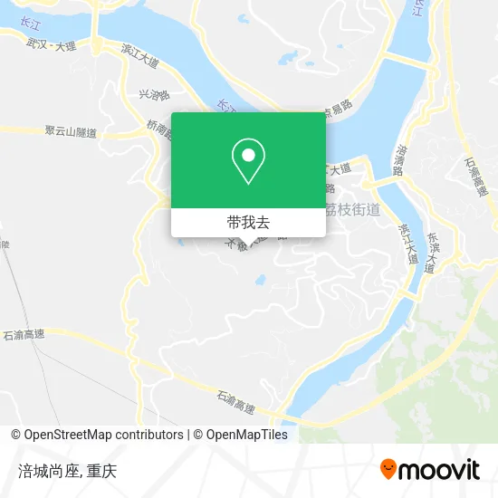 涪城尚座地图