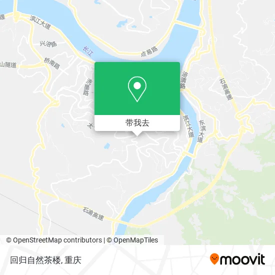 回归自然茶楼地图
