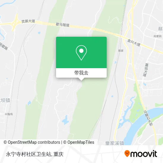 永宁寺村社区卫生站地图