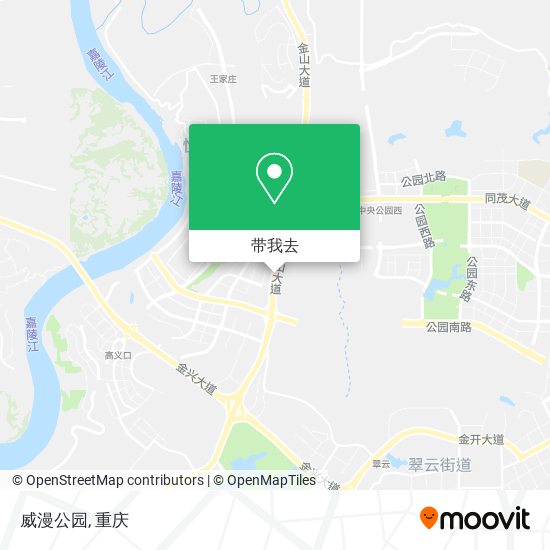 威漫公园地图