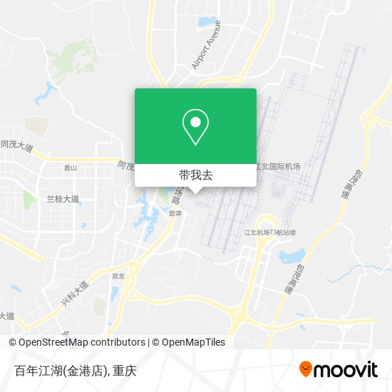百年江湖(金港店)地图