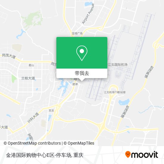 金港国际购物中心E区-停车场地图