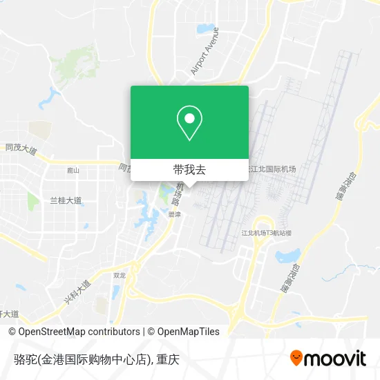 骆驼(金港国际购物中心店)地图