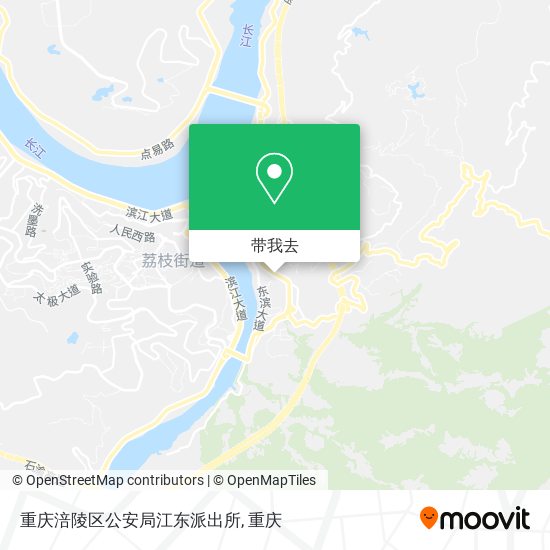 重庆涪陵区公安局江东派出所地图