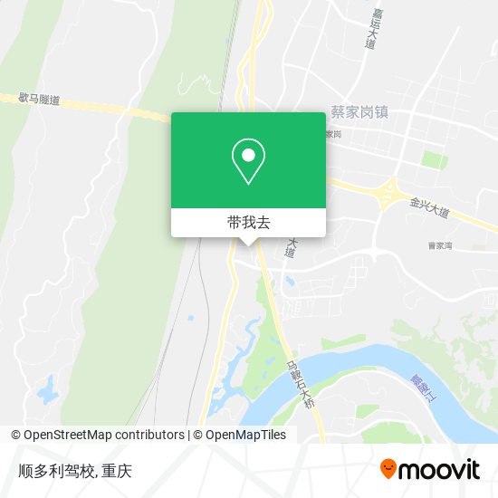 顺多利驾校地图