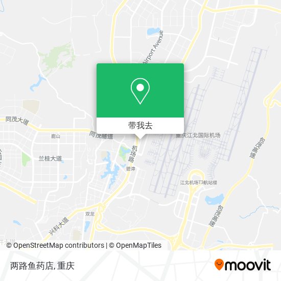 两路鱼药店地图