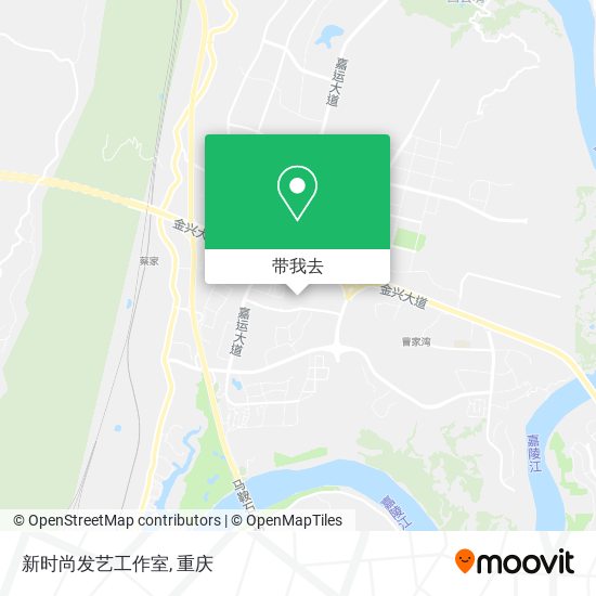 新时尚发艺工作室地图