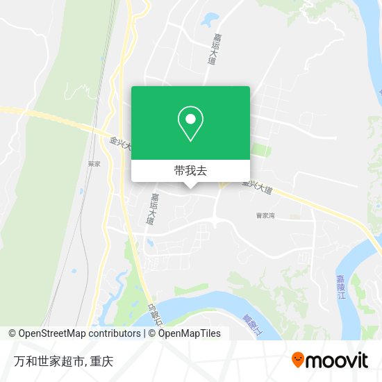万和世家超市地图