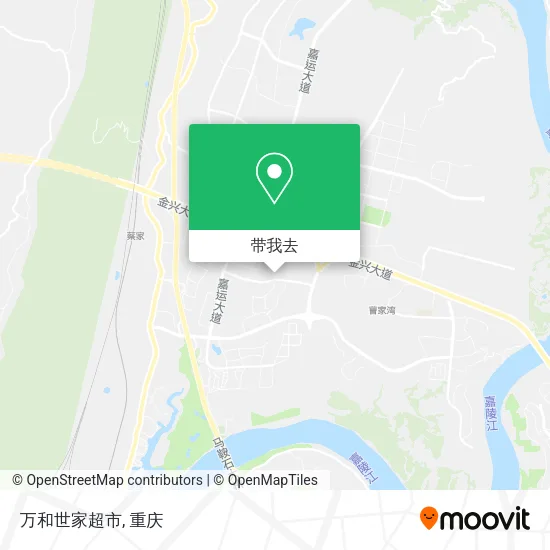 万和世家超市地图