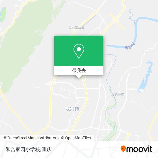 和合家园小学校地图