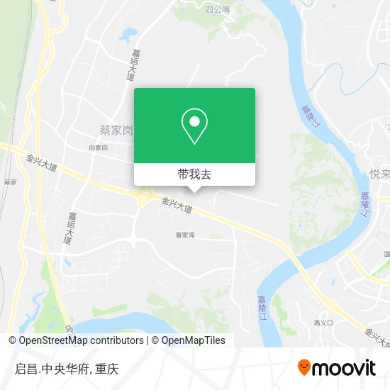 启昌.中央华府地图