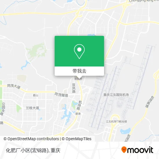 化肥厂小区(宏锦路)地图