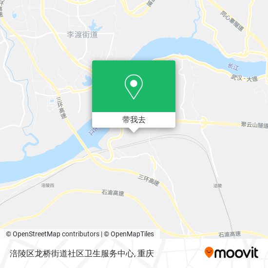 涪陵区龙桥街道社区卫生服务中心地图