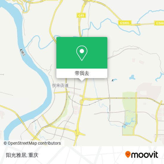 阳光雅居地图
