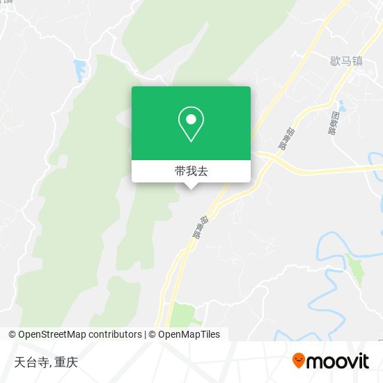 天台寺地图