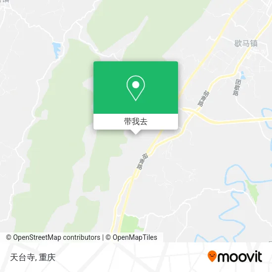 天台寺地图