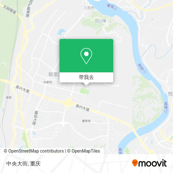 中央大街地图